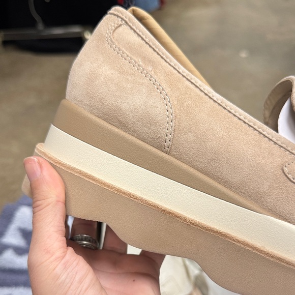 Dolce Vita Tan Platform Loafers - Picture 3 of 7